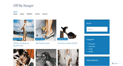 Desktop Screenshot of offmyhanger.com